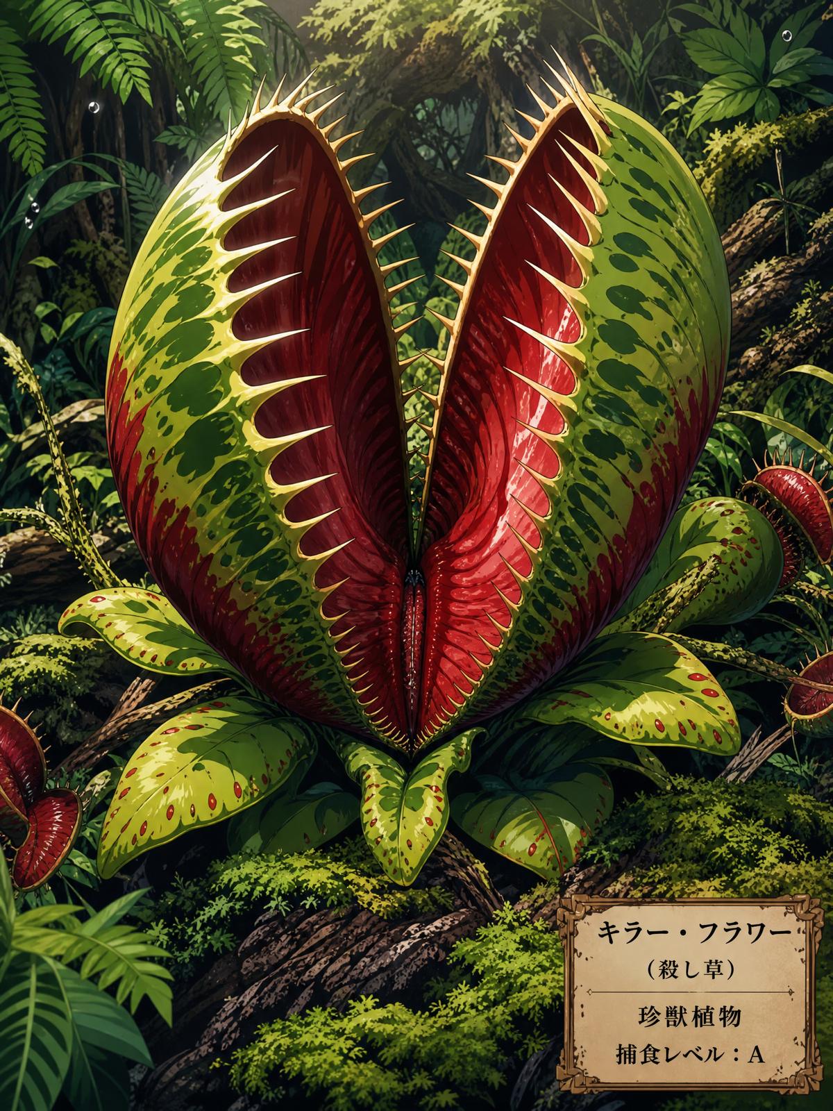 糖心糖心出品：食虫植物捕食全过程视频演示（4K超清）